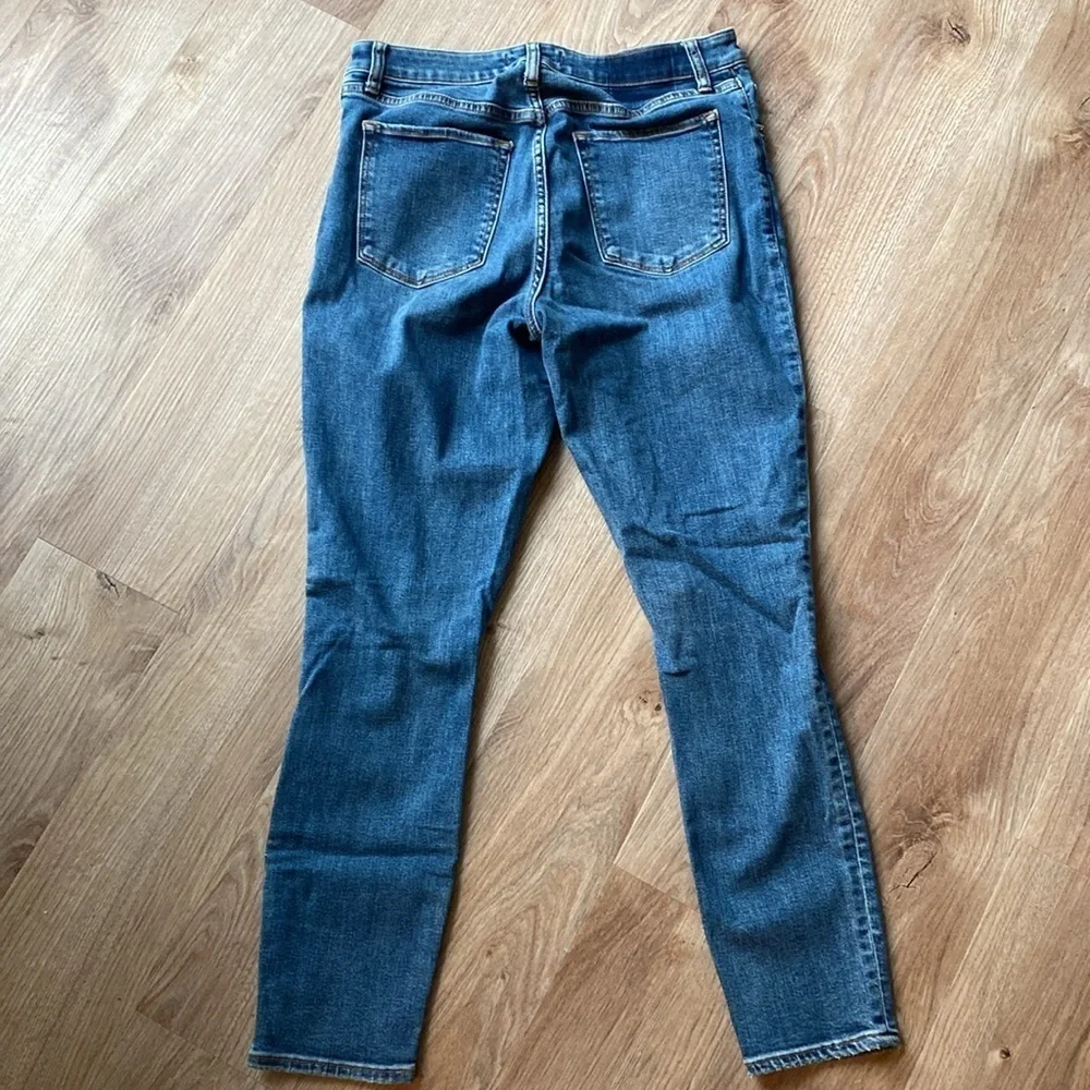 Abercrombie Curve Love High Rise Super Skinny Ankle Jean MEDIUM DESTROY, 31 LONG - Picture 16 of 16